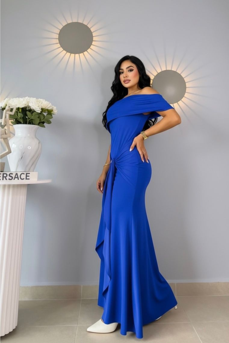 VESTIDOS LARGOS 20 - EFVL30 manga corta