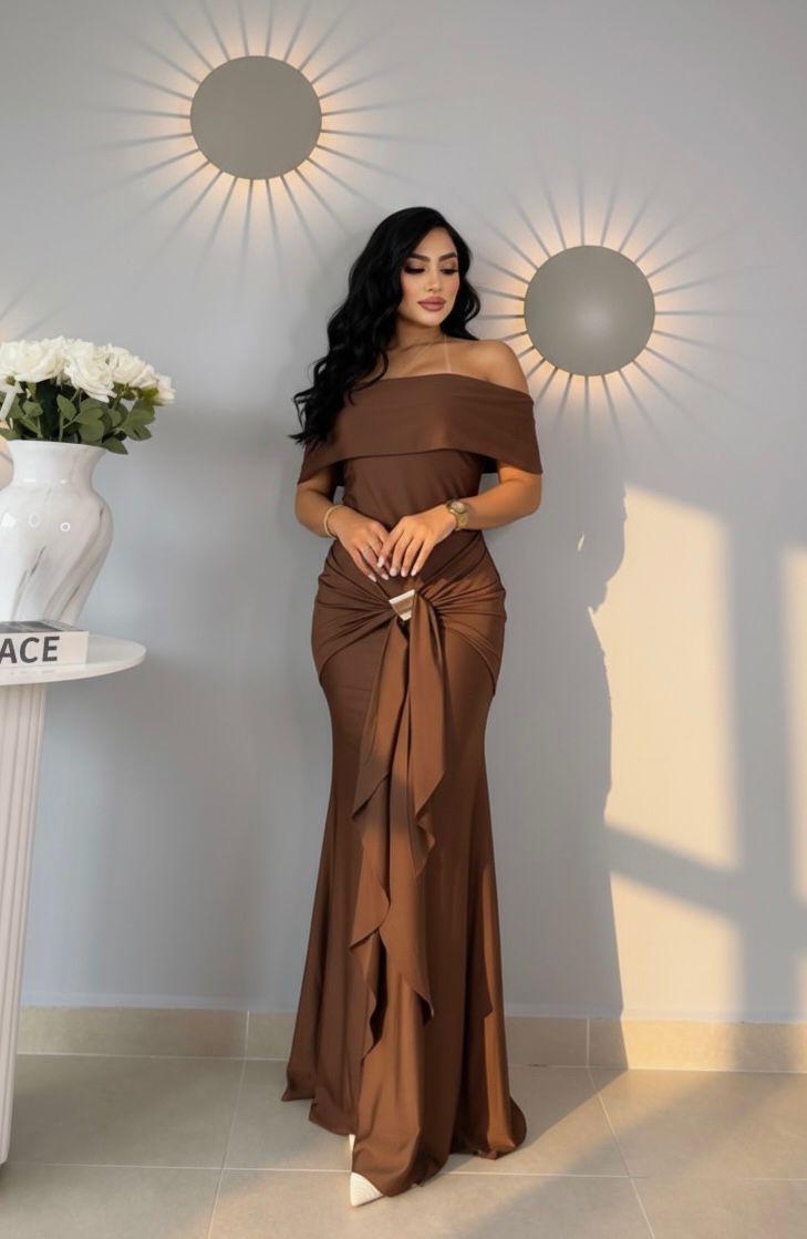 VESTIDOS LARGOS 20 - EFVL30 manga corta