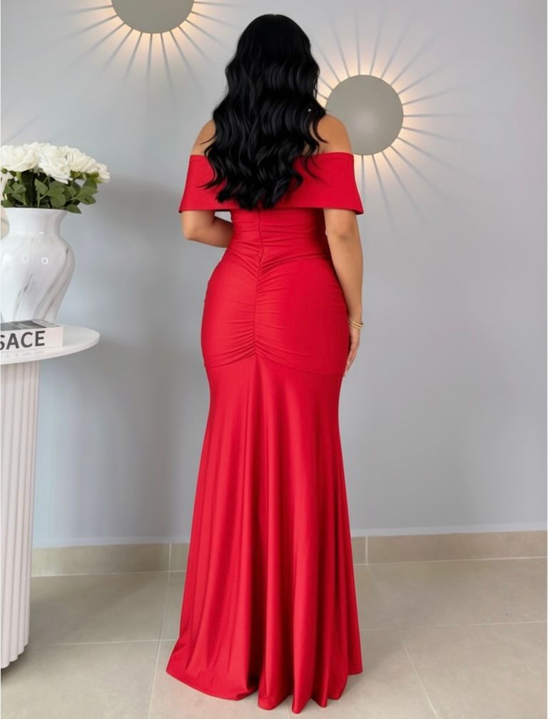 VESTIDOS LARGOS 20 - EFVL30 manga corta