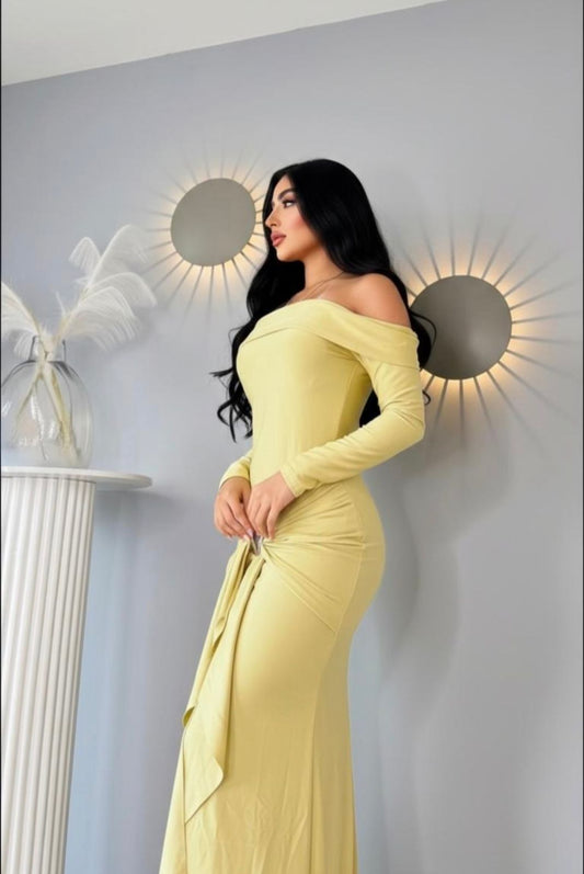 VESTIDOS LARGOS 20 - EFVL30 Manga larga