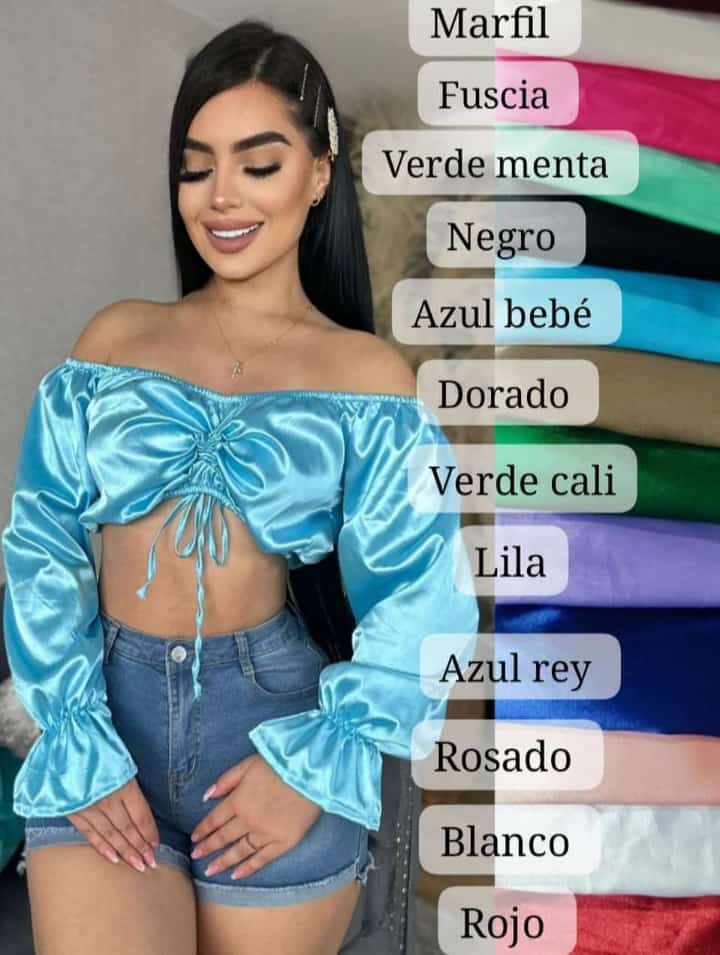 10 BLUSAS - Blusa Campesina