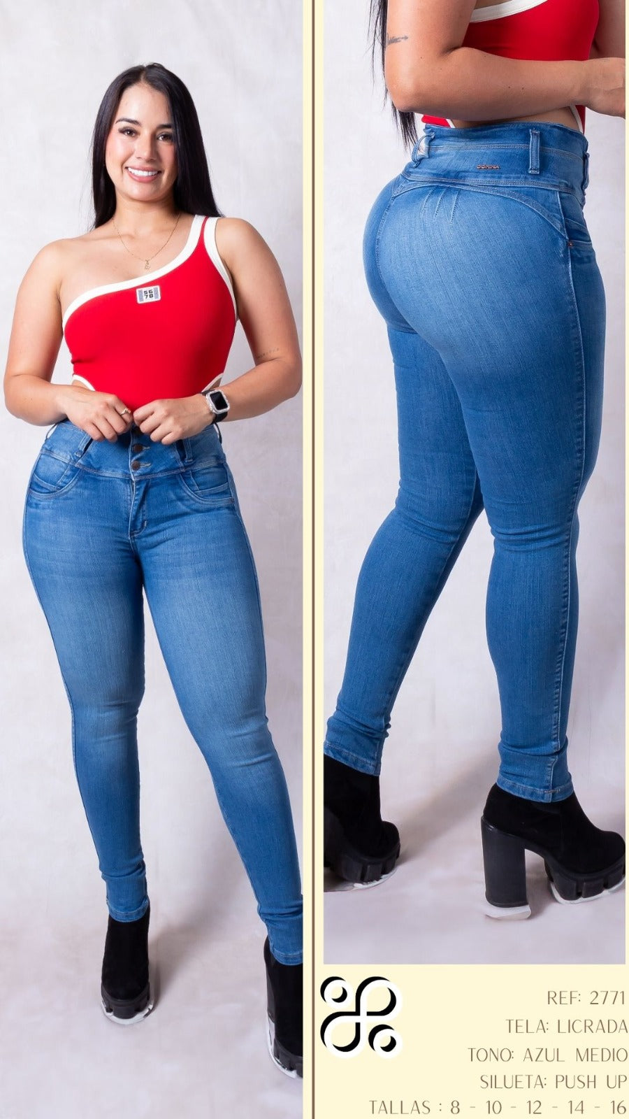 JEANS - Push up