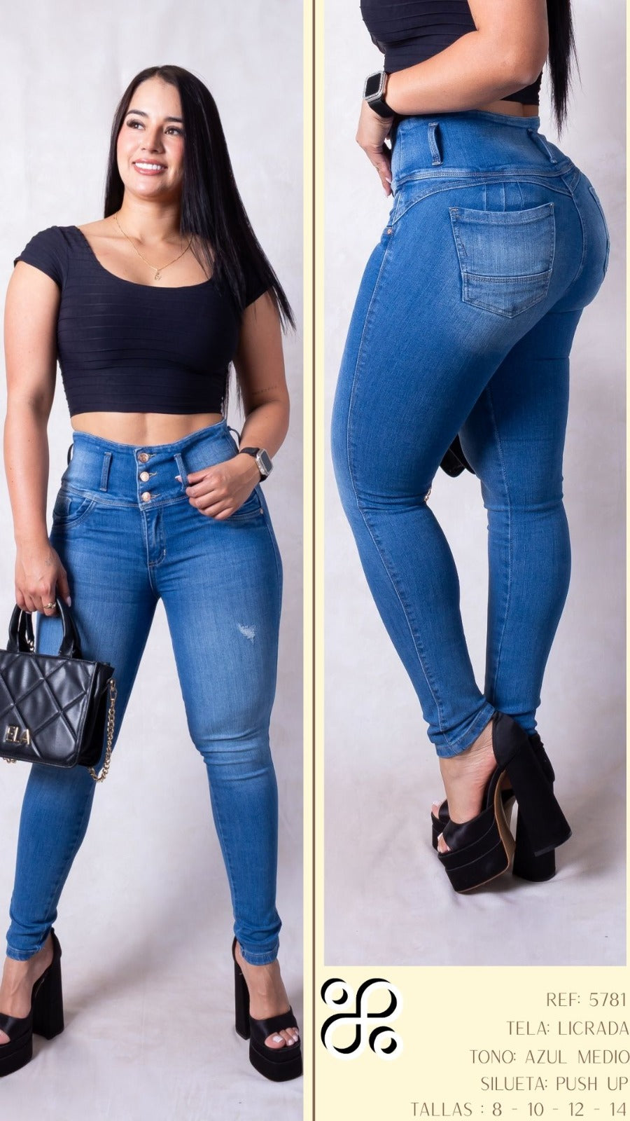 JEANS - Push up
