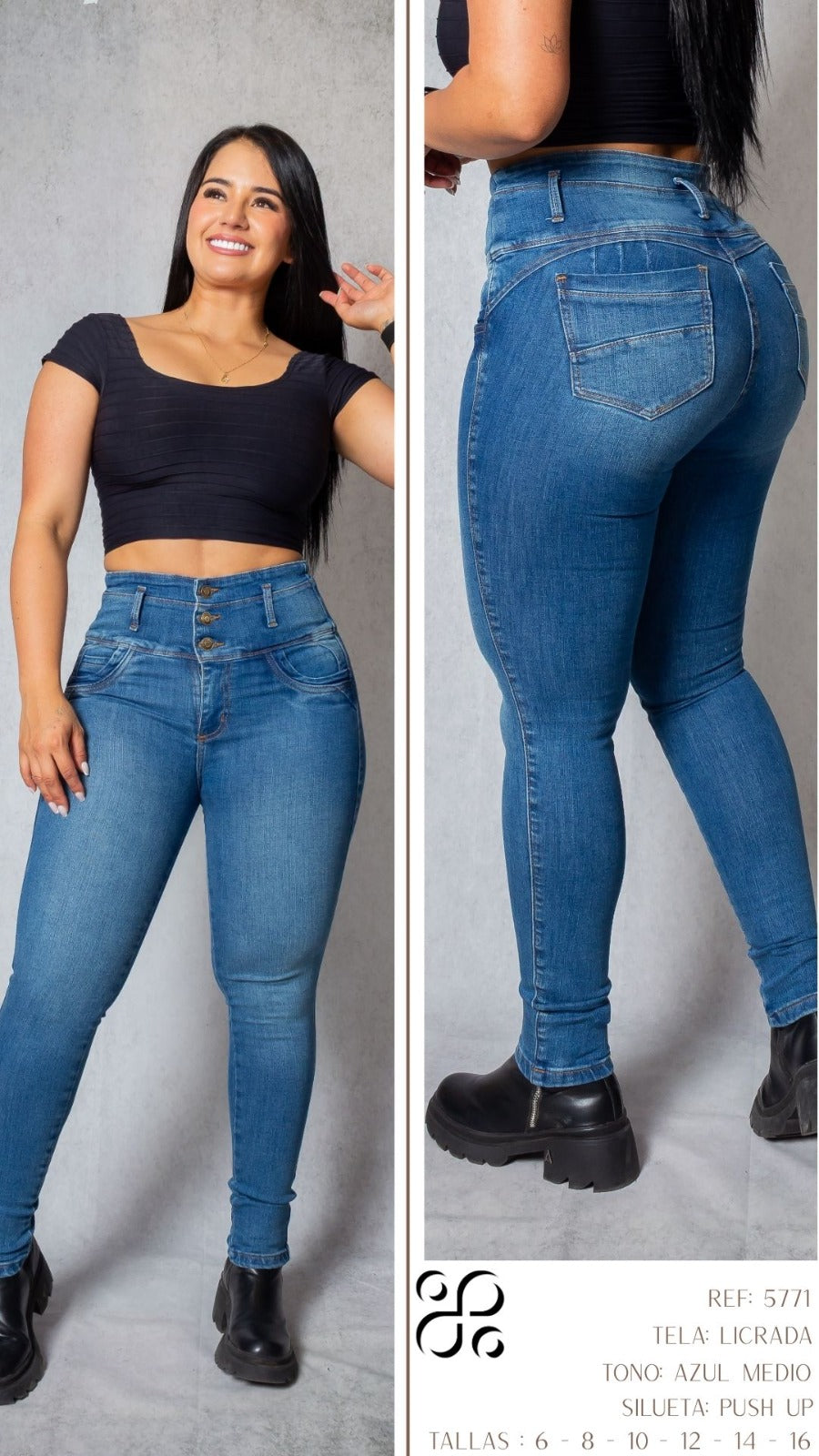 JEANS - Push up