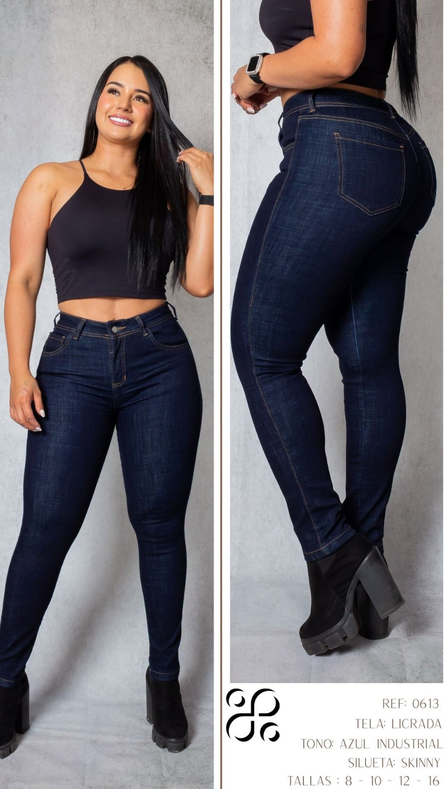 JEANS - Silueta skinny