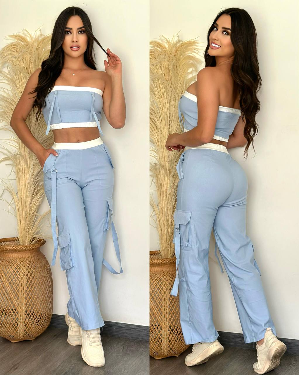 CONJUNTOS 20 - Conjunto set cargo Dalia